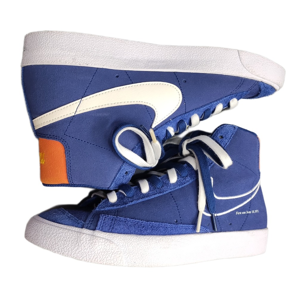 Nike Blazer Mid 77 First Use Sneakers Mens US Size 8 Multicolor DC3433-400 EUC